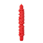 'Ciao Bella' Taper Candle | Orange