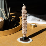 'Thank You' Taper Candle | Cream