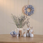 Decorative Easter Eggs | Blue & Cream