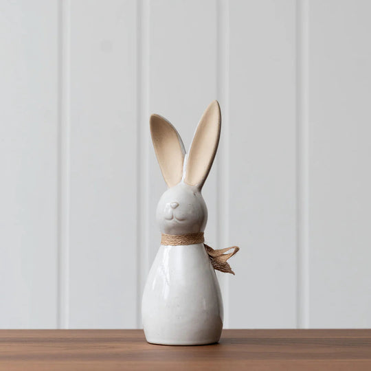 Ceramic Bunny with Bow | Small
