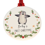 Baby’s 'First Christmas' Ceramic Tree Decoration