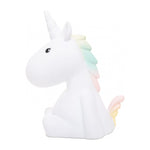 Colour Changing Night Light | White Unicorn with USB Cable | Medium