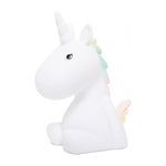 Colour Changing Night Light | White Unicorn with USB Cable | Medium