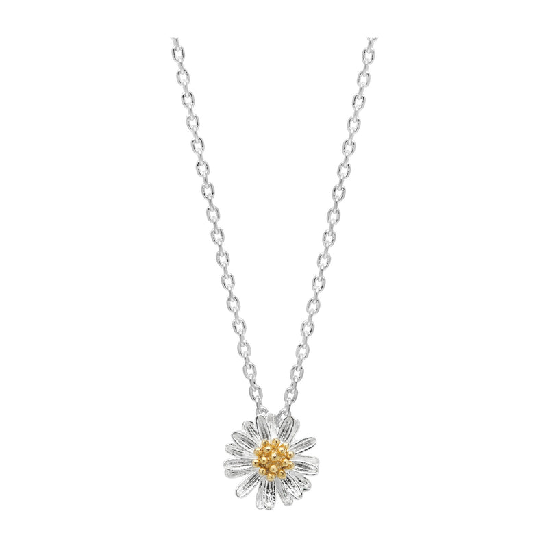 Wildflower Necklace | Silver Plated