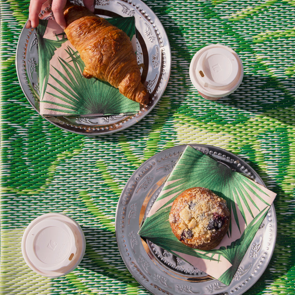 Buy Talking Tables Woven Fiesta Palm Outdoor Rug | About Living