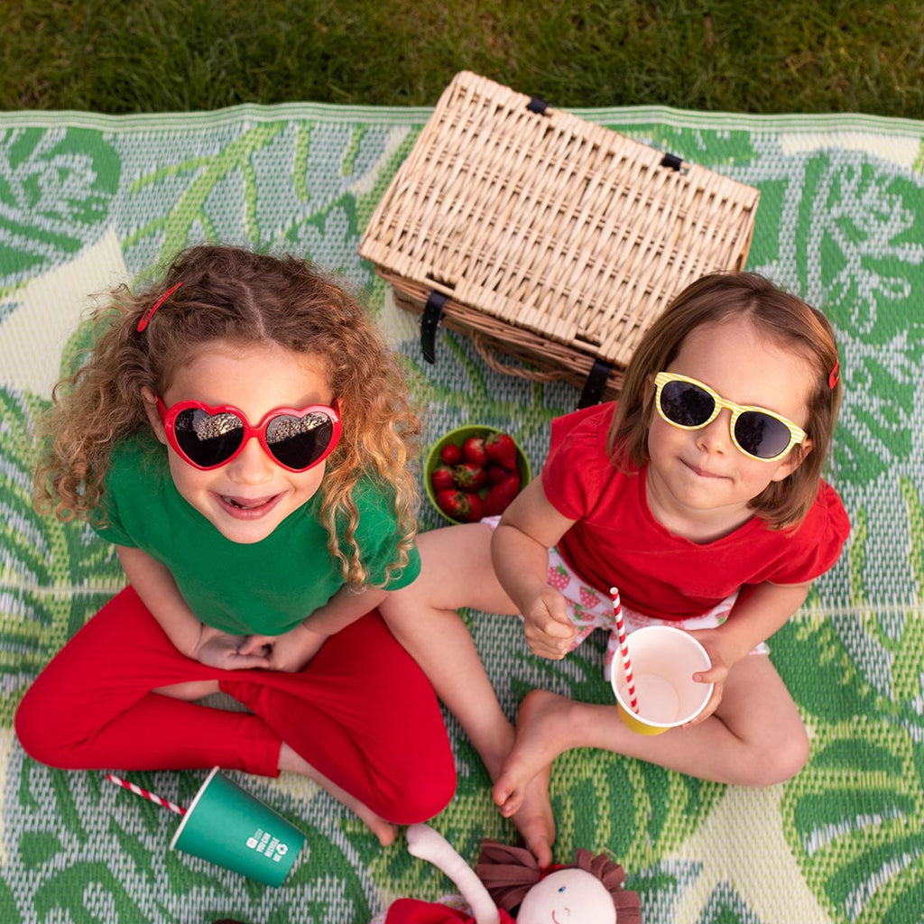 Buy Talking Tables Woven Fiesta Palm Outdoor Rug | About Living