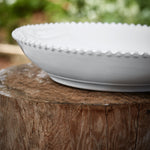 Pearl White Serving Bowl | 34cm