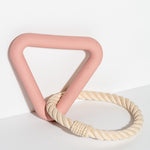 Triangle Tug Toy | Pink