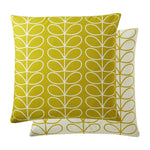 Linear Stem Feather Cushion | Sunflower