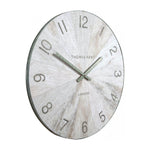 Wharf Wall Clock | Pickled Oak | 30"