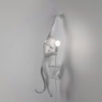 Lamp | Hanging Monkey | White