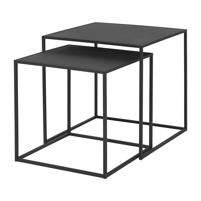 Fera Table Set | Black | Set of 2