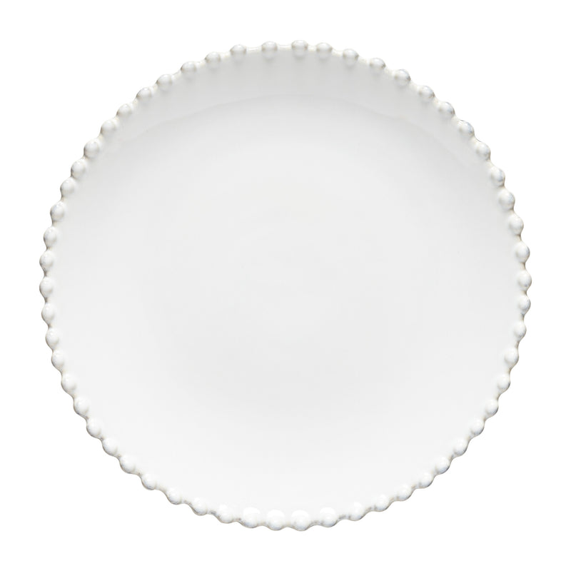 Pearl White Side Plate | 22cm