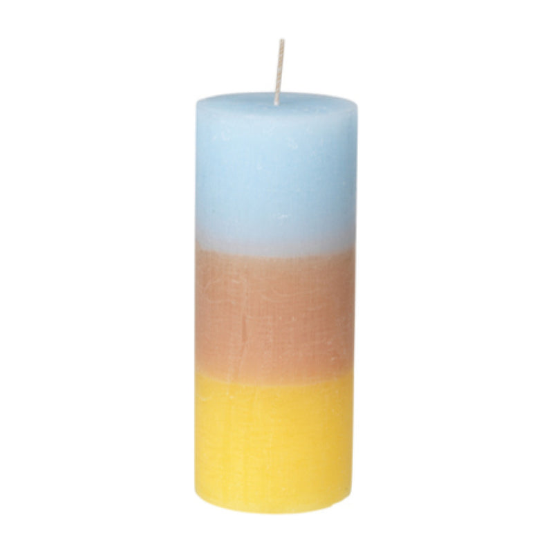 Pillar Candle | Rainbow | Pineapple Cloud
