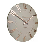 Mulberry Wall Clock | Rose Gold | 20"