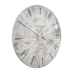 Silver Starburst Wall Clock | 36"
