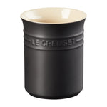 Utensil Jar | Stoneware | Satin Black