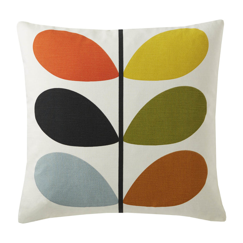 Multi Stem Feather Cushion | Multicolour