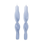 Twisted Candles | Plein Air Light Blue | Set of 2