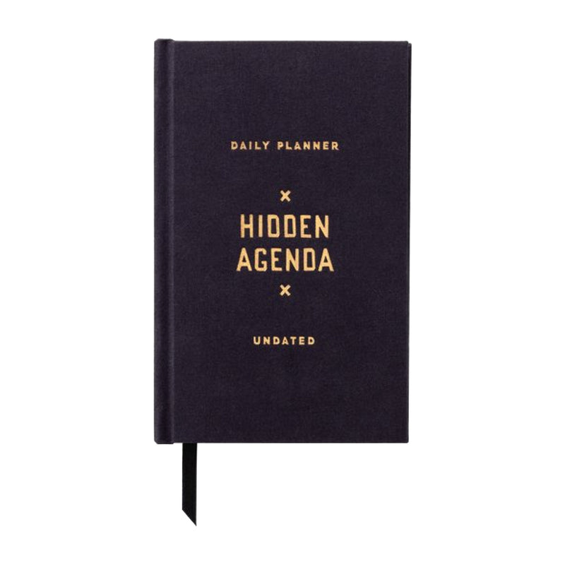 Undated Daily Planner | Hidden Agenda