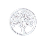 Elina CZ Tree of Life Stud Earrings | Sterling Silver
