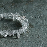 Clear Quartz Chip Bracelet | For Concentration