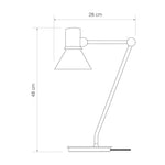 Type 80 Table Lamp | Matte Black