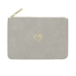 Majoie Heart Cosmetic Bag | Grey