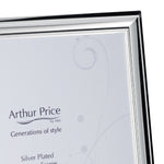 Art Deco Photo Frame | Silver Plated | 10x8"