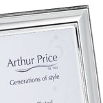 Art Deco Photo Frame | Silver Plated | 6x4"