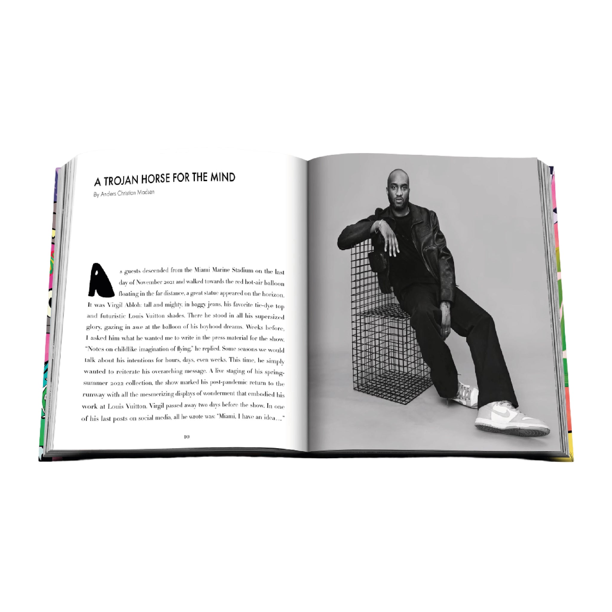 Louis Vuitton: Virgil Abloh (Classic Cartoon Cover) - Assouline Coffee  Table Book: Madsen, Anders Christian: 9781649801524: : Books