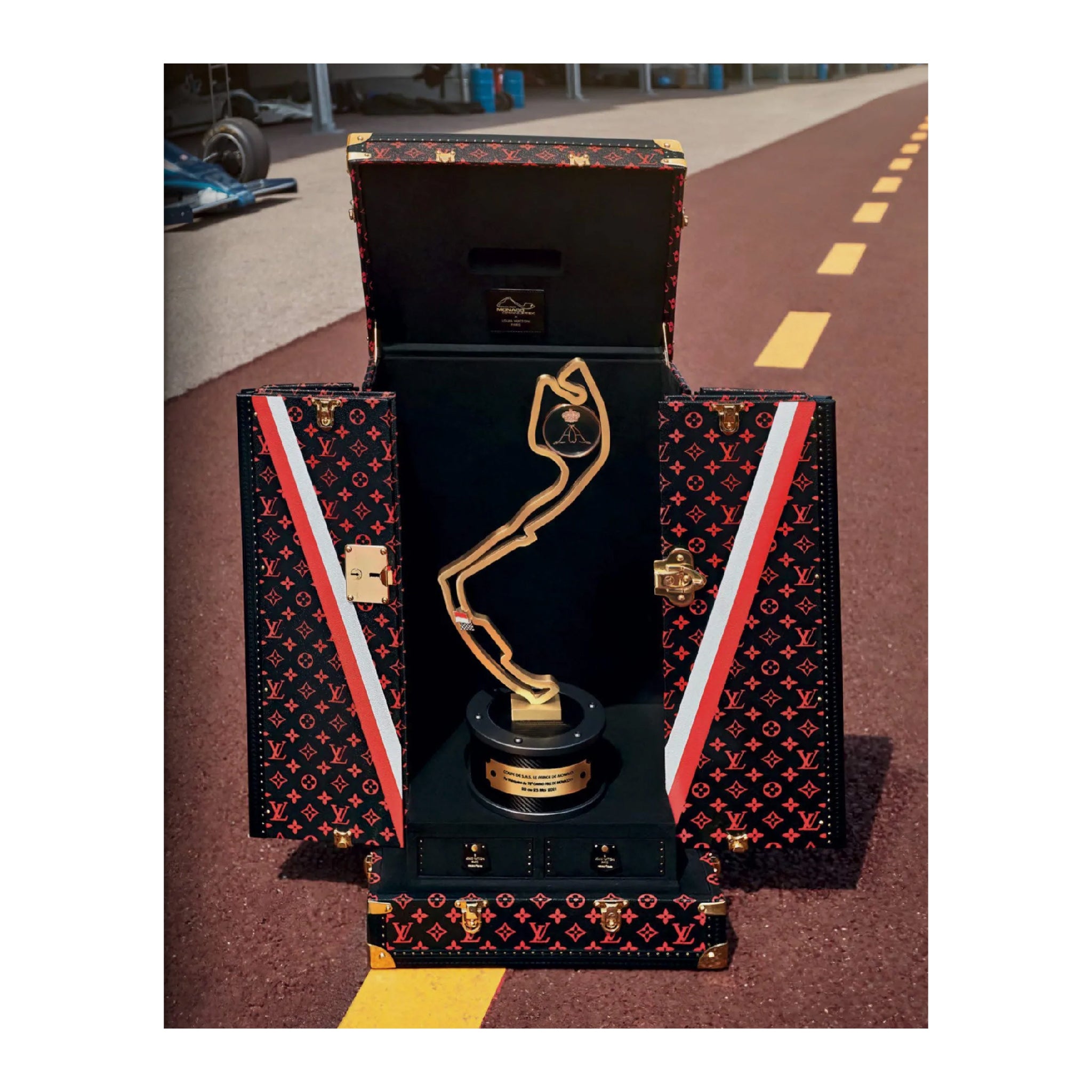 Louis Vuitton Designs the Formula 1 Monaco Trophy Case