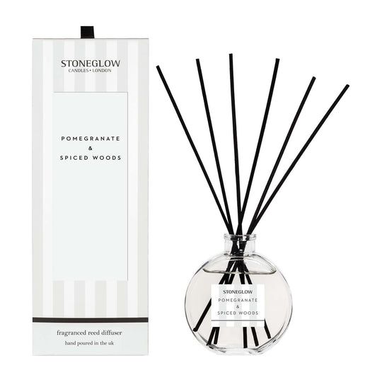 Reed Diffuser | Modern Classics | Pomegranate & Spiced Woods | 120ml
