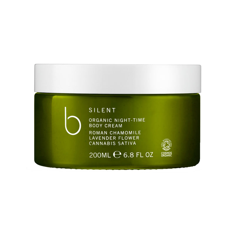 B Silent Organic Night Time Body Cream | 200ml