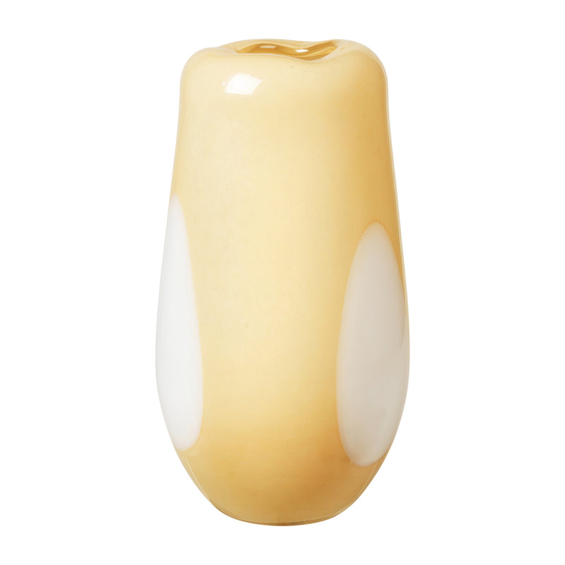 Mouthblown Glass Vase | Ada Dot | Golden Fleece Yellow