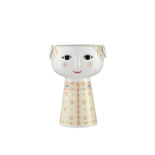 Eva Vase | Soft Yellow | 15cm