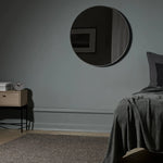 Rim Wall Mirror | Steel Grey | 80cm