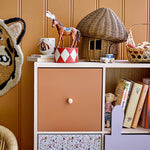 Calle Rabbit Bookcase with Drawers | Multi