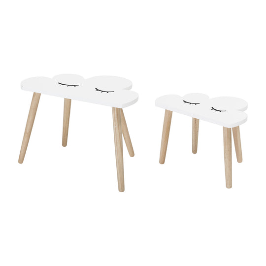 Cloud Table | Set of 2 | White