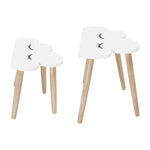 Cloud Table | Set of 2 | White