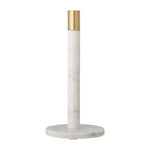 Emira Kitchen Paper Stand | Marble | White