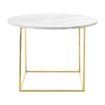 Eva Coffee Table | Marble | White