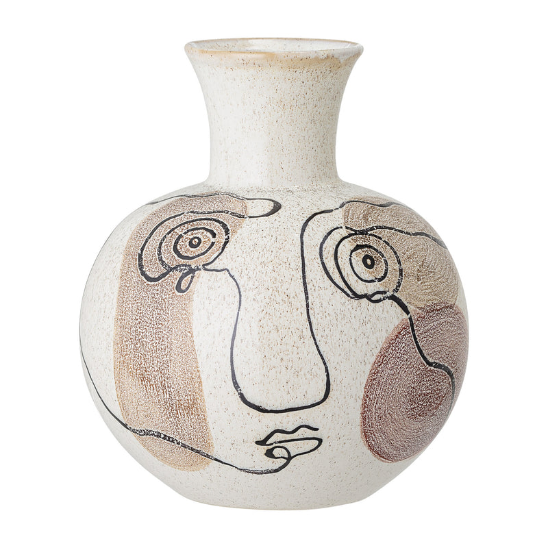 Irini Vase | Stoneware | White