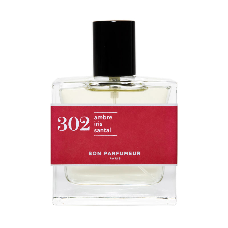 302 Eau de Parfum | Amber, Iris & Sandalwood | 30ml