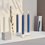 Straight Dinner Candle | Blue | 20cm