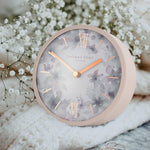 Mini Crofter Mantel Clock | Dusty Pink | 5"