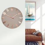 Mulberry Wall Clock | Rose Gold | 12"
