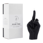 F*ck Hand Gesture Candle | Black