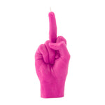 F*ck Hand Gesture Candle | Pink