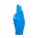 OK Hand Gesture Candle | Blue